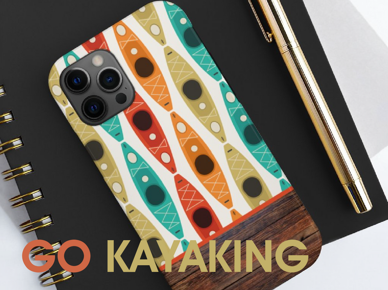 Kayak Camping iPhone X 11 12 Case (all models)