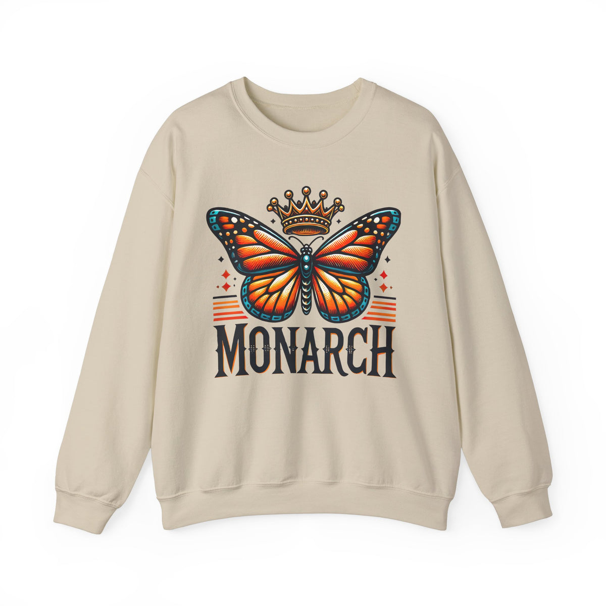 Monarch Butterfly Sweatshirt | Butterfly Garden Shirt | Queen Butterfly Gift | Nature Lover Gift | Unisex Crewneck Sweatshirt