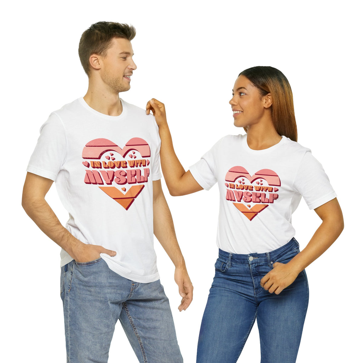 In Love With Myself Affirmation Shirt | Valentines Day Shirt | Gift For Her | Unisex Jersey T-shirt