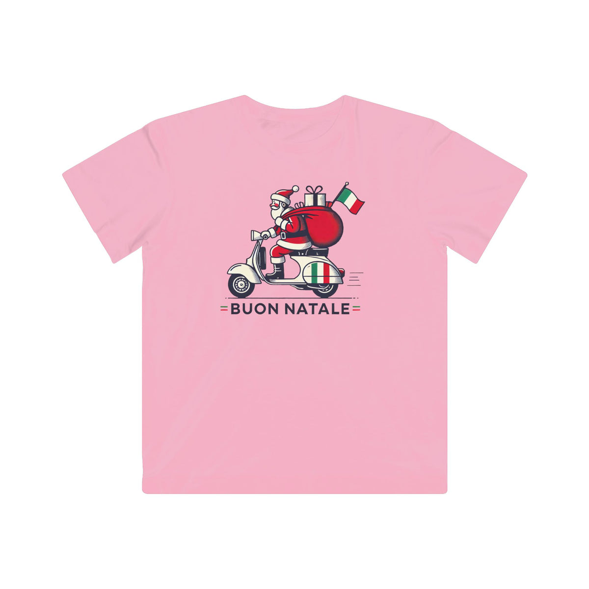 Buon Natale Italian Santa Christmas Shirt | Funny Marry Christmas Shirt | Italy Gift For Her | Kids Fine Jersey Tee