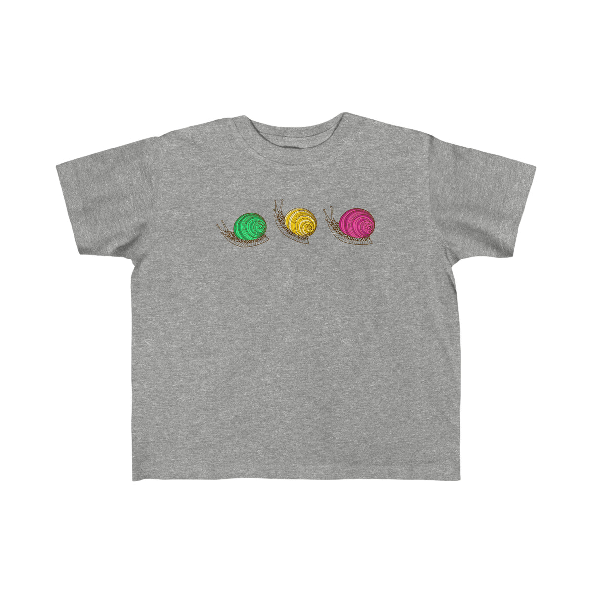 Cute Snail Lover Nature Shirt | Nature Lover Gift | Toddler Fine Jersey Tee