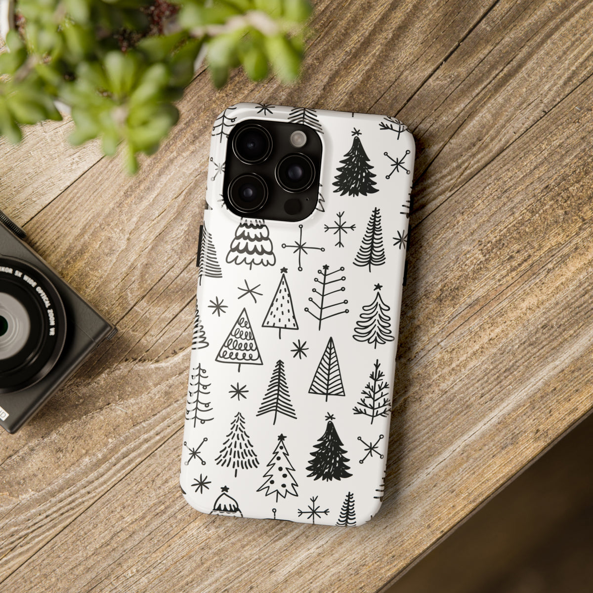 Winter Christmas Tree Phone Case iPhone 11 (plus all models)