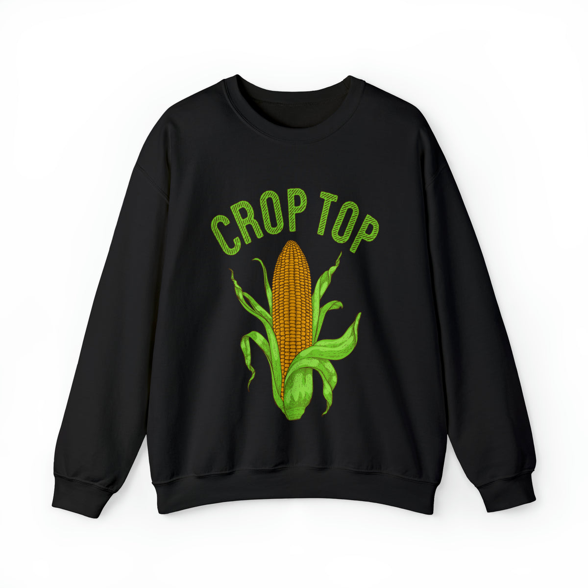 Corn Crop Top Funny Farming Shirt | Corn Gift For Her | Unisex Crewneck Sweatshirt