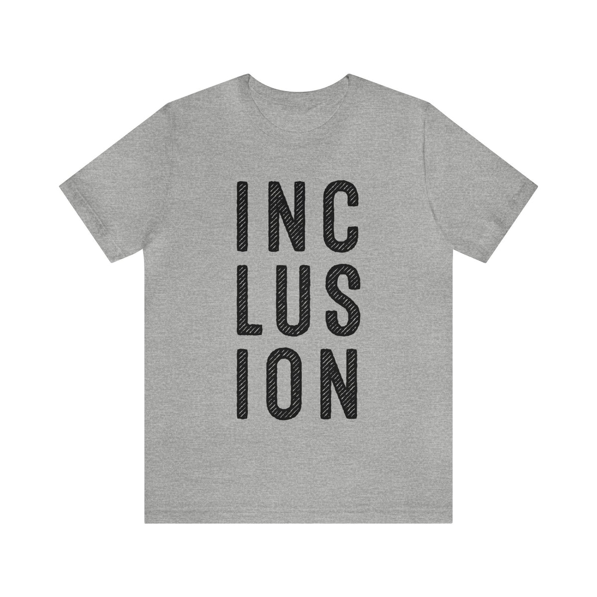 Inclusion Autism Disability Shirt | Autism Awareness Gift | Unisex Jersey T-shirt