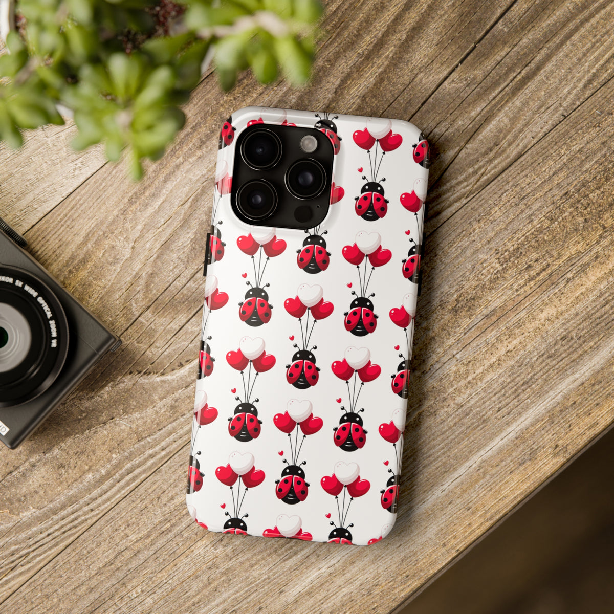 Ladybug Valentine phone case iPhone 15 pro max