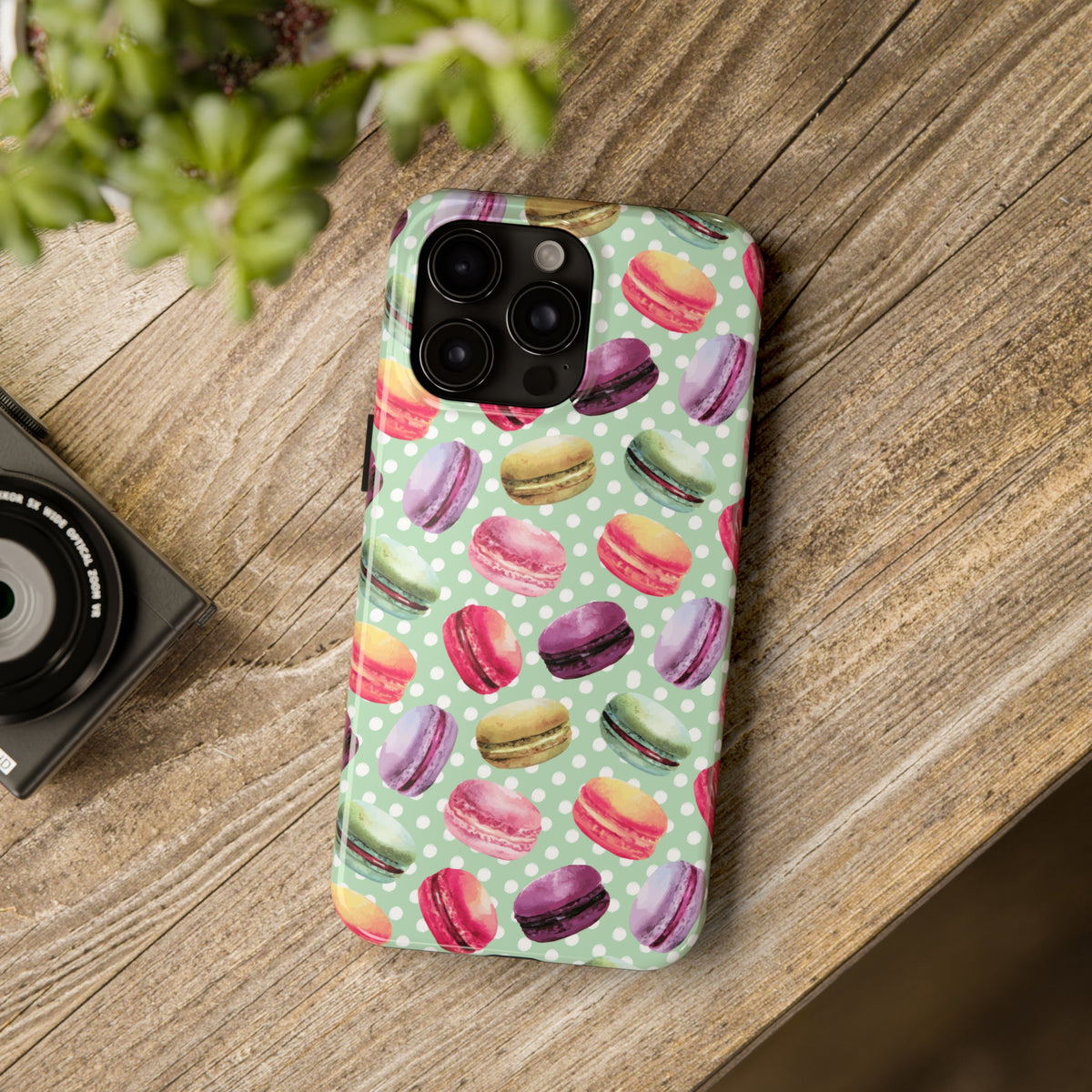 French Macaron Cookie iPhone 15 Pro Max Case 