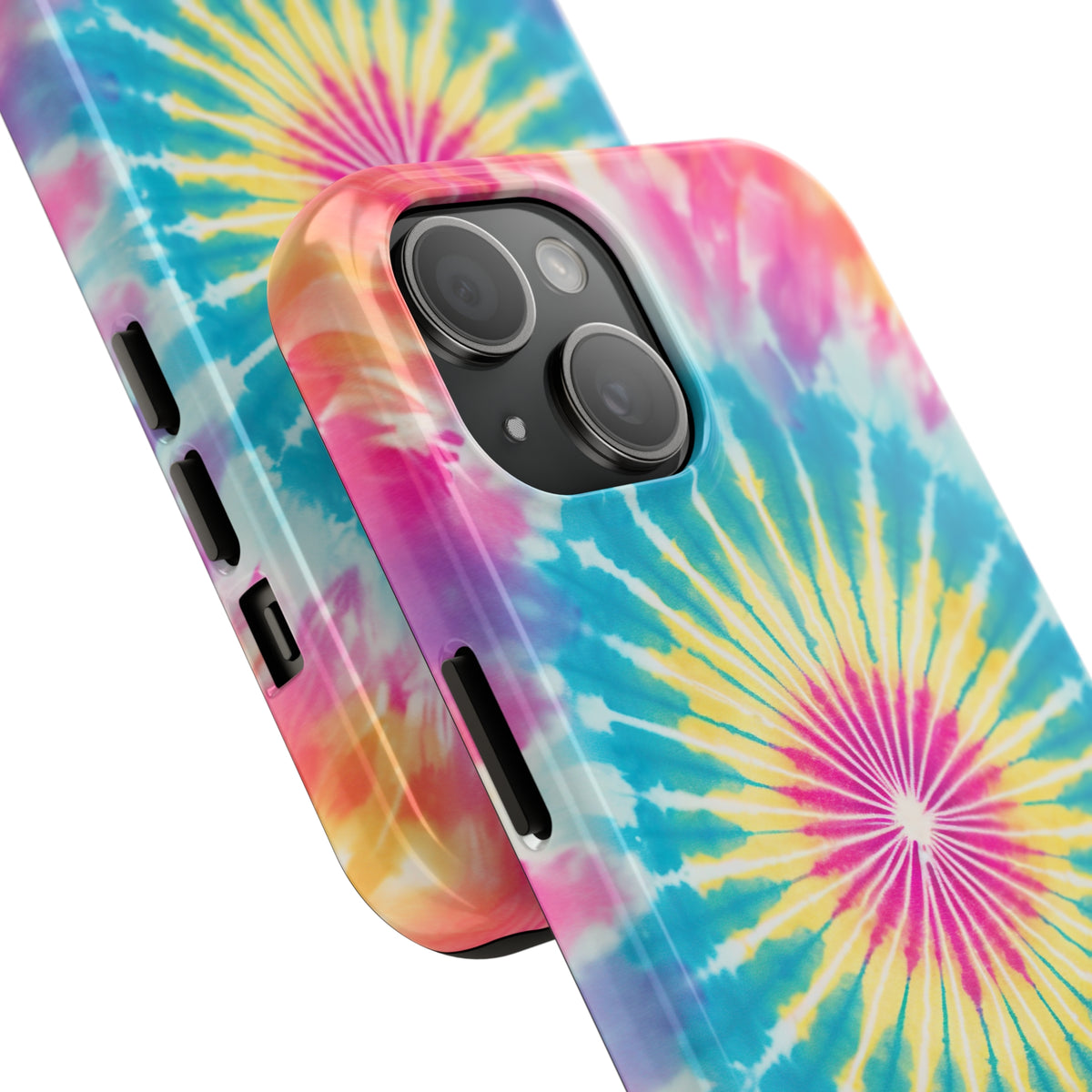 Tie Dye Boho Abstract Art iPhone 15 Case | iPhone 11 12 13 14 15 | Boho Art Gift  | Tough Phone Case