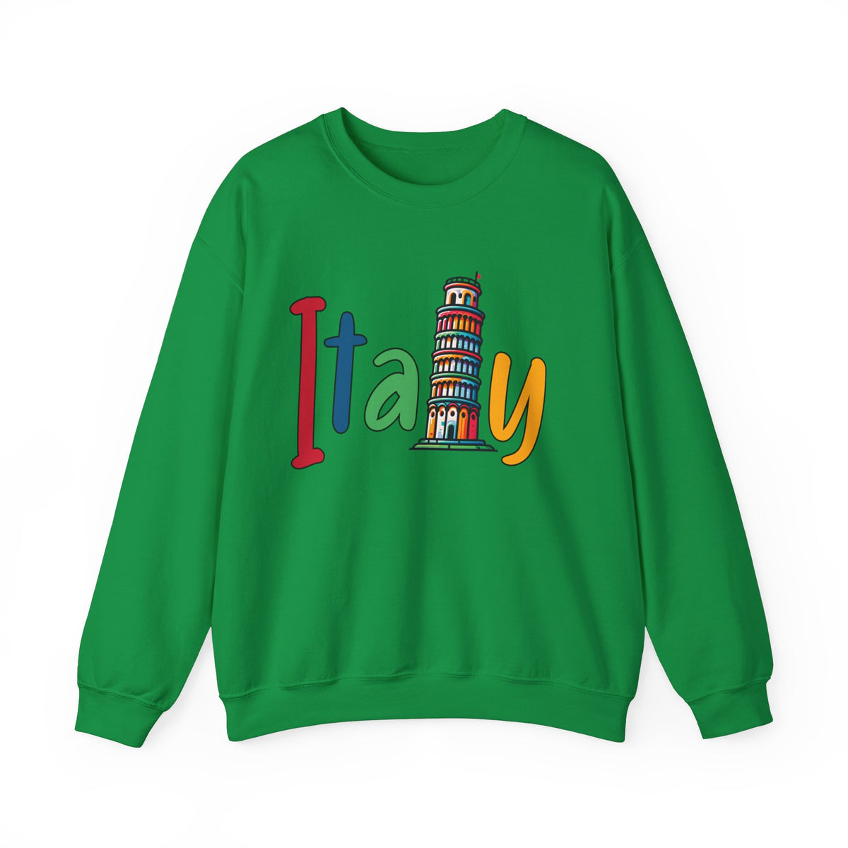 Cute Italy Trip shirt | Italy Vacation Shirt | World Traveler Italian Gift | Leaning Tower of Pisa | Unisex Crewneck Sweatshirt
