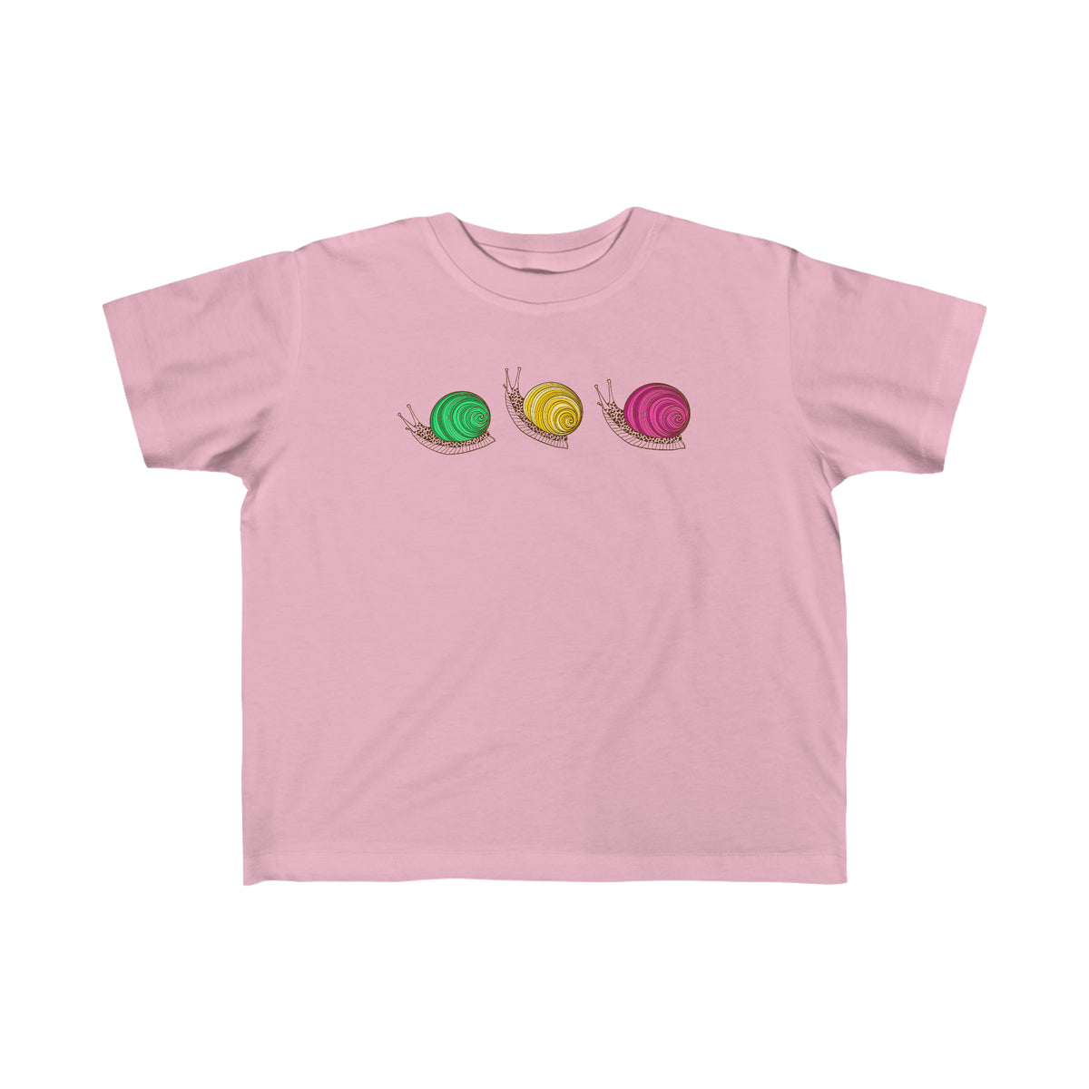 Cute Snail Lover Nature Shirt | Nature Lover Gift | Toddler Fine Jersey Tee