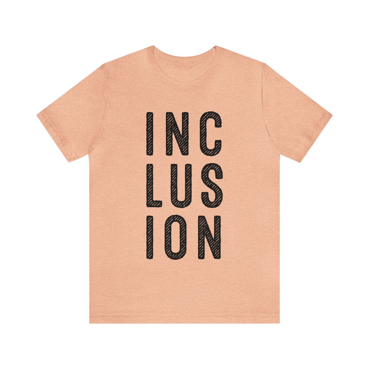 Inclusion Autism Disability Shirt | Autism Awareness Gift | Unisex Jersey T-shirt