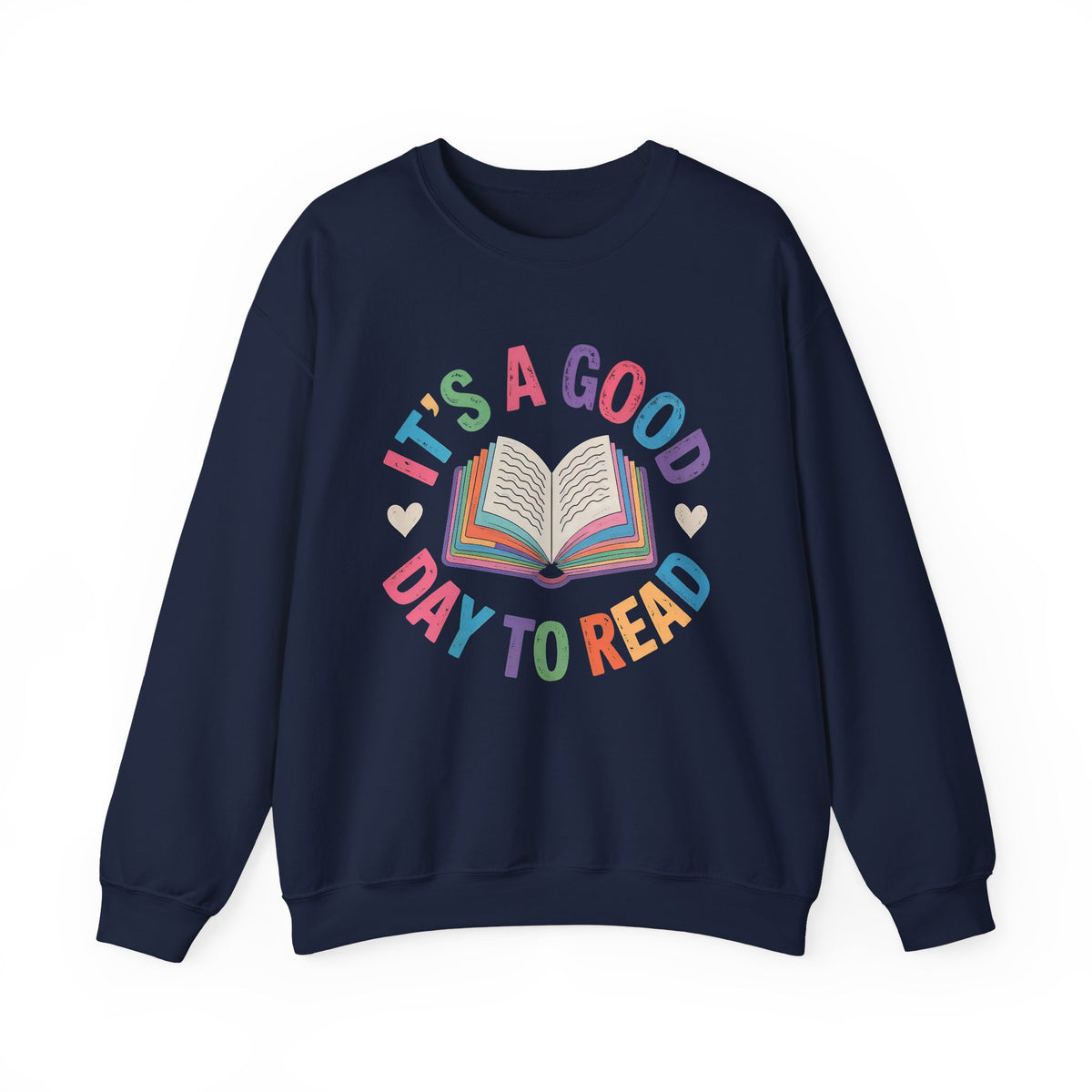 It's a Good Day to Read Cute Bookish Sweatshirt | |  Book Lover Gift | Book Worm Shirt | Book Nerd Shirt | Unisex Crewneck Sweatshirt
