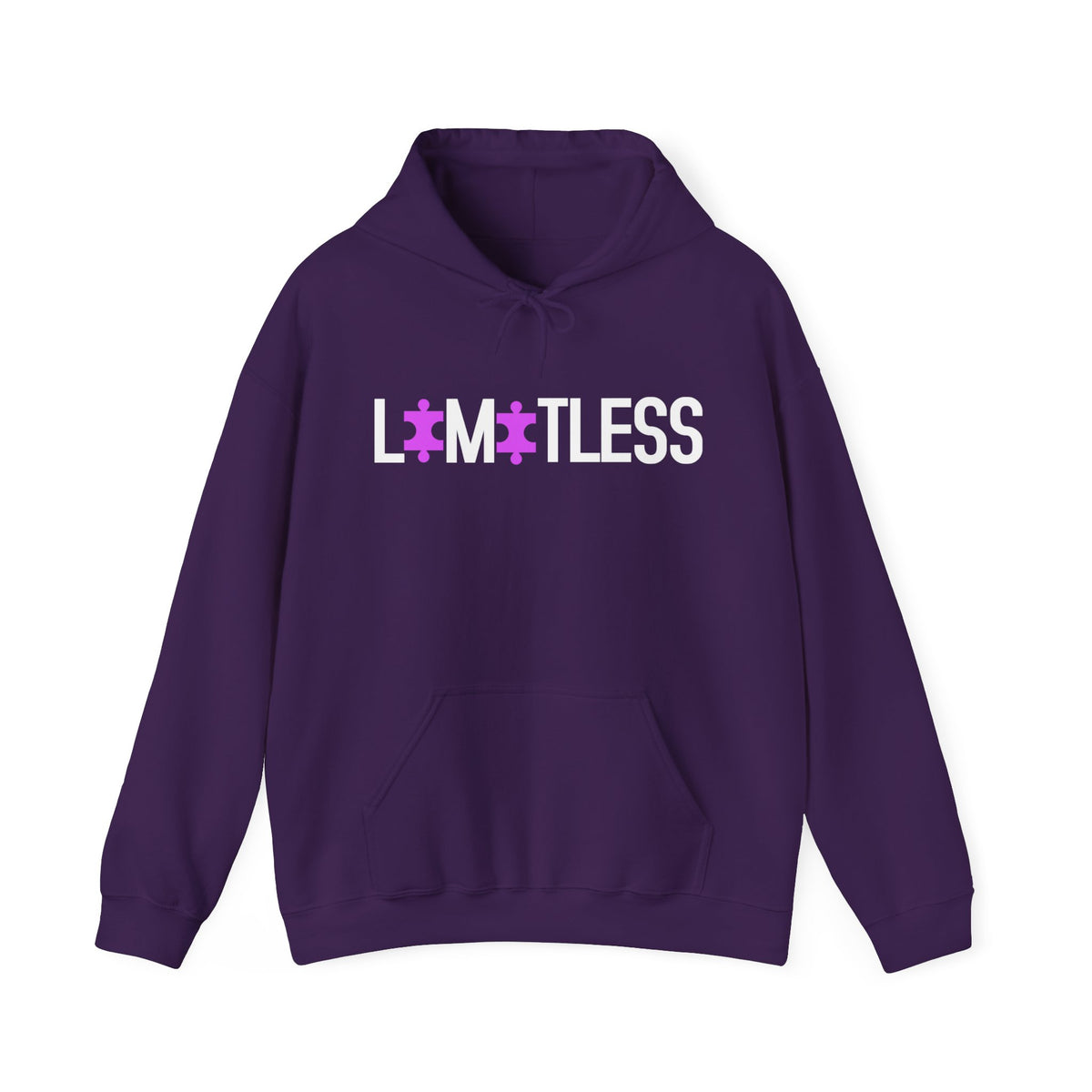 Limitless Autism Awareness Shirt | Autism Puzzle Piece Design | Unisex Hooded Sweatshirt