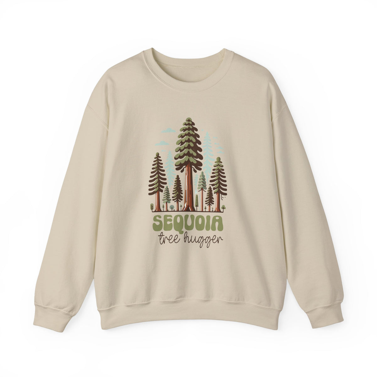 Sequoia National Park Shirt | Sequoia Tree Hugger Shirt | Camping Shirt | Nature Lover Gift | Unisex Crewneck Sweatshirt