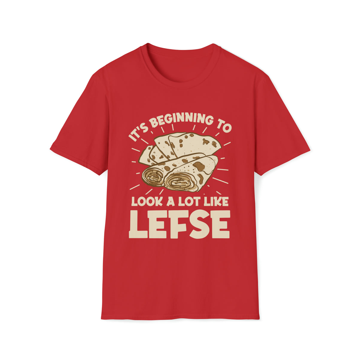 Norwegian Lefse Funny Holiday Baking Shirt | Baker Gift | Unisex Soft Style T-shirt