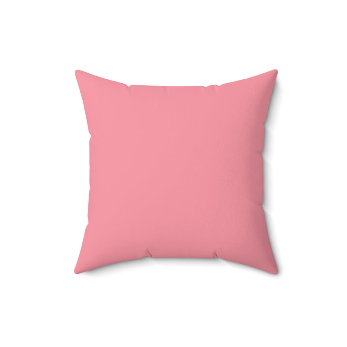 Retro Pink Ornaments Christmas Pillow | Beautiful Christmas Home Decor | Christmas Gift For Her | Faux Suede Square Pillow