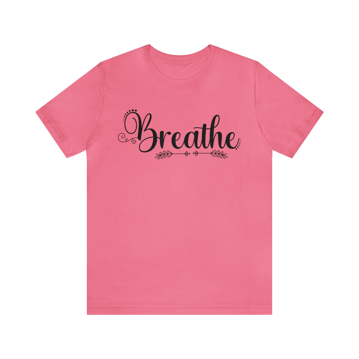 Breathe Yoga Lover Meditation Shirt | Yoga Meditation Gift | Unisex Jersey T-shirt