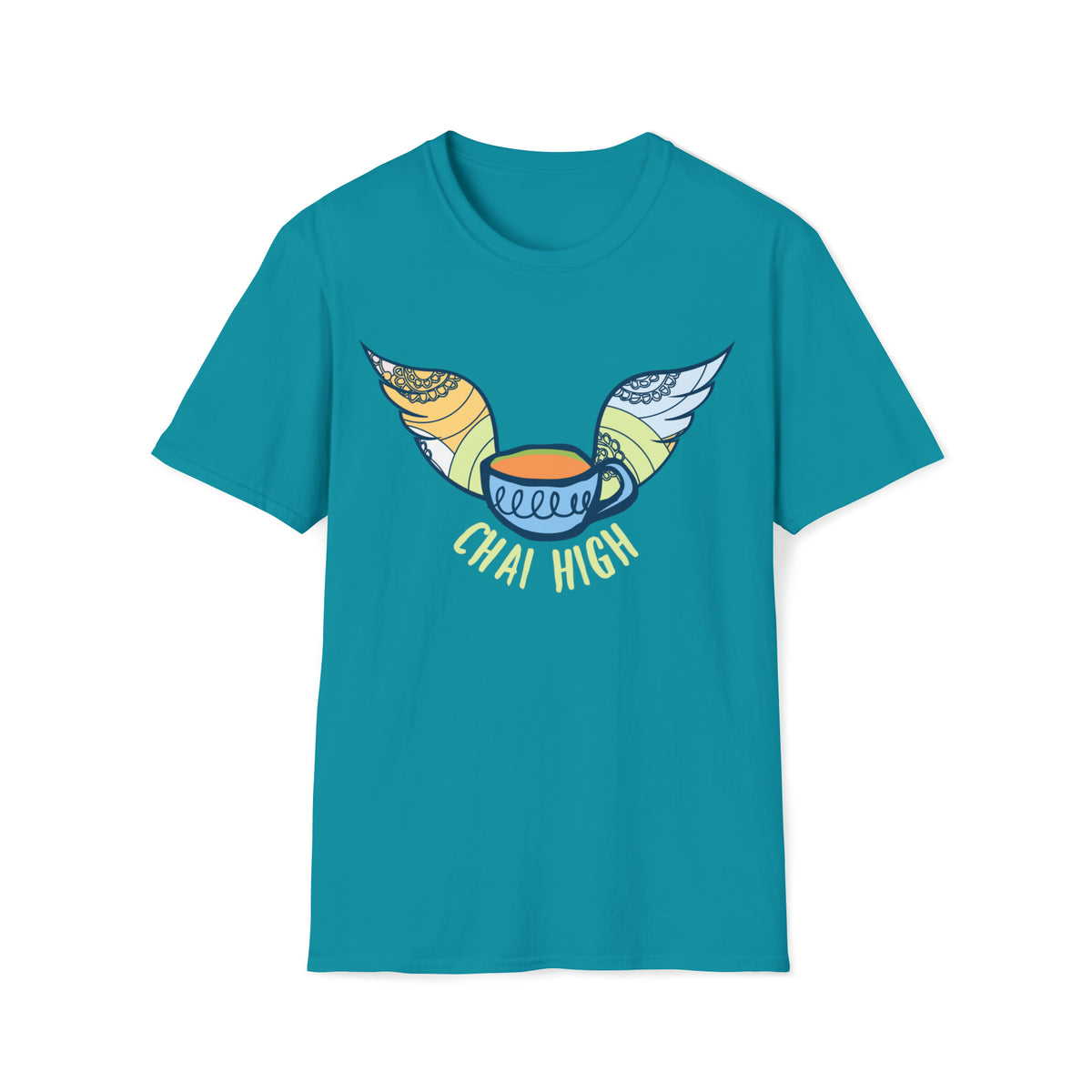 Chai High Chai Tea Shirt | Chai Tea Lover Shirt |  Tea Lover Gift | Unisex Soft Style T-shirt
