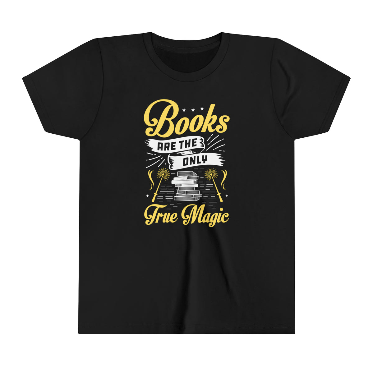 Books Magic Bookworm Book Lover Shirt | Reader Gift | Youth Jersey T-shirt