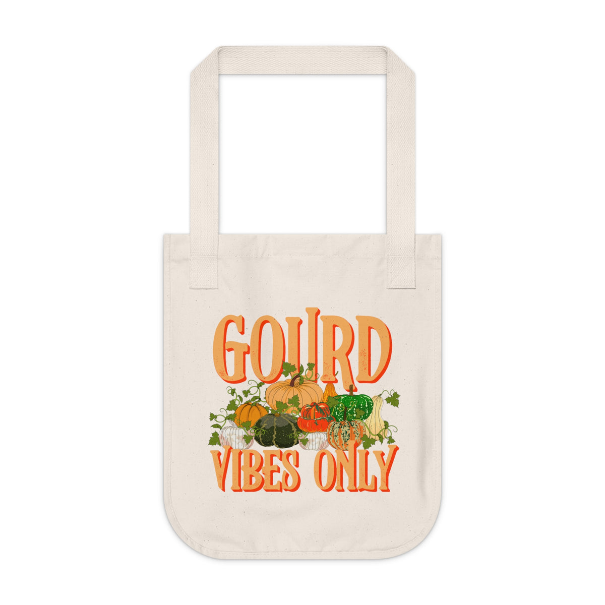 Gourd Vibes Only Fall Vibes Pumpkin Tote 