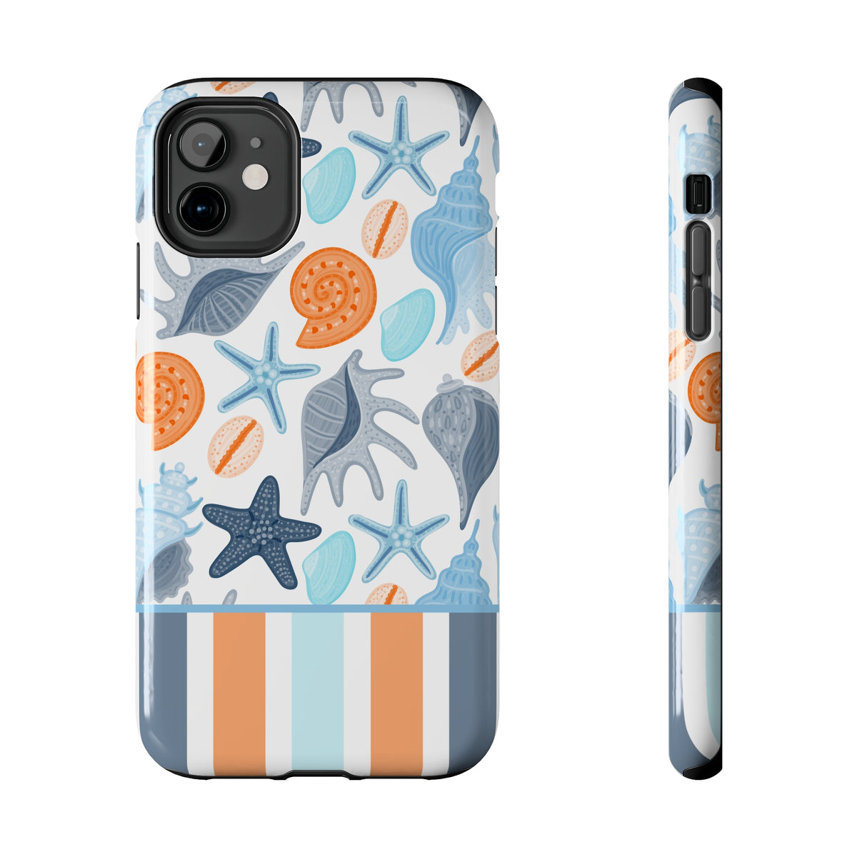 Seashells Beach bum iPhone 15 Case | iPhone 14 13 12 11 Phone Case | Beach Bum Gift | Tough Impact-resistant Phone Case