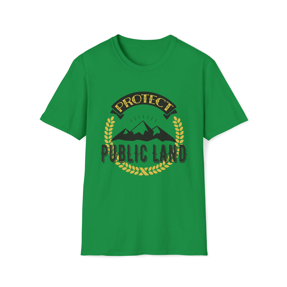 Protect Public Land National Parks Shirt | Camping Gift | Unisex Softstyle T-Shirt