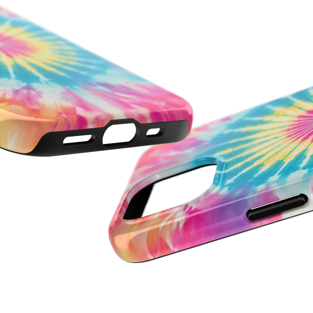 Tie Dye Boho Abstract Art iPhone 15 Case | iPhone 11 12 13 14 15 | Boho Art Gift  | Tough Phone Case