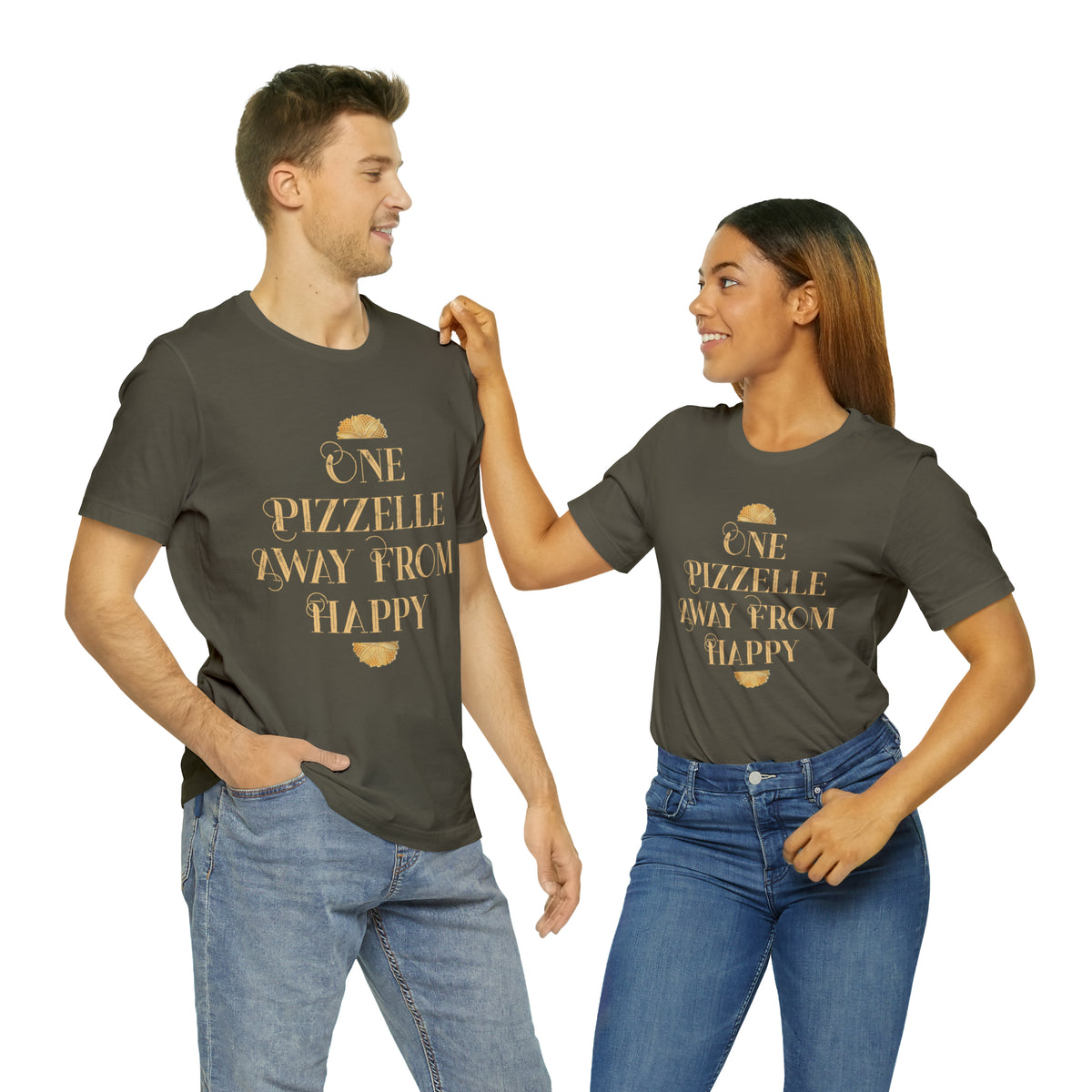 Italian Pizzelle Holiday Cookies Shirt | Foodie Baking Gift | Unisex Jersey T-shirt