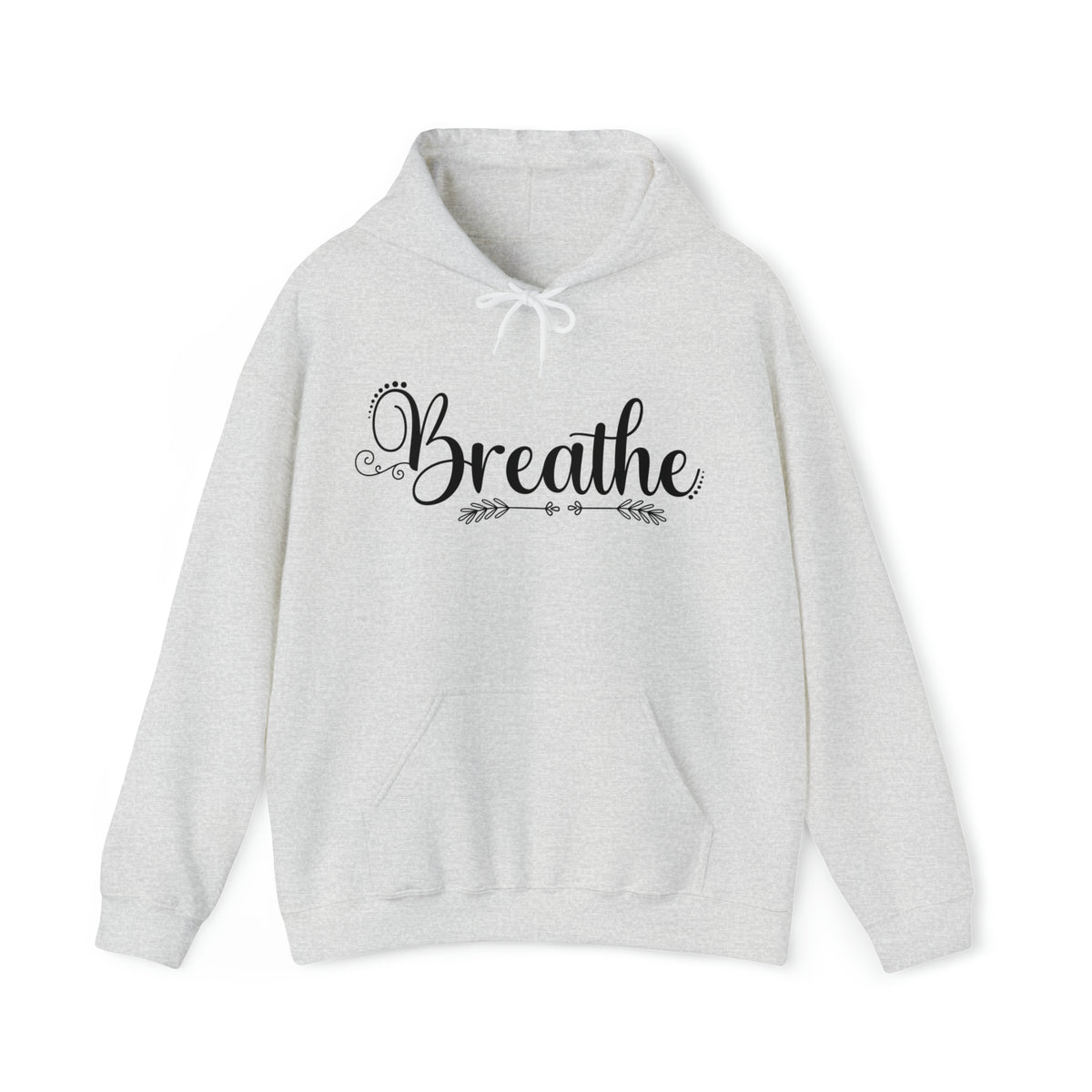Breathe Yoga Lover Meditation Shirt | Yoga Meditation Gift | Unisex Hooded Sweatshirt