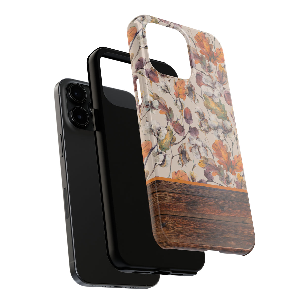 Vintage Floral Flower Phone Case iPhone 15 14 13 12 11  (plus all models) | Aesthetic Tough Phone Case