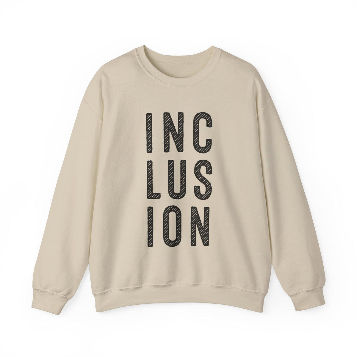 Inclusion Autism Disability Shirt | Autism Awareness Gift | Unisex Crewneck Sweatshirt