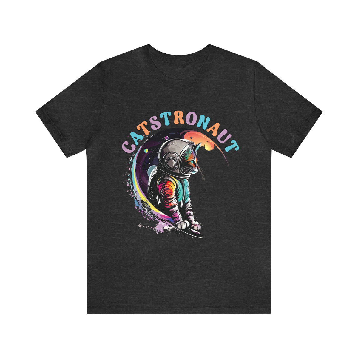 Catstronaut Funny Cat Shirt |Astronaut Shirt | Cat In Space Shirt | Cat Lover Gift | Nerd Gift | Unisex Jersey T-shirt
