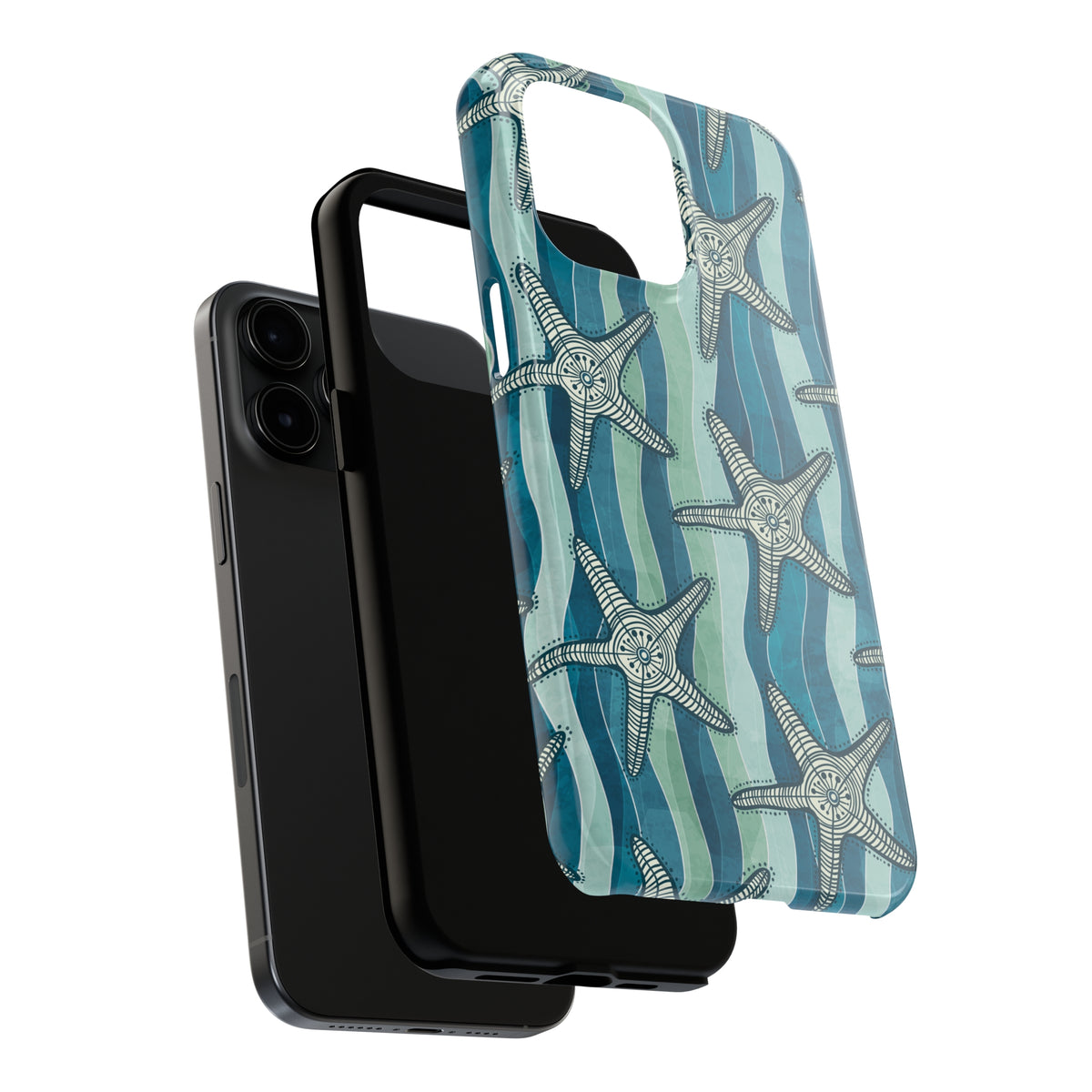 Star Fish Beach Bum iPhone 15 14 13 12 11 X Case (all models) | Ocean Lover Gift | Tough Phone Case