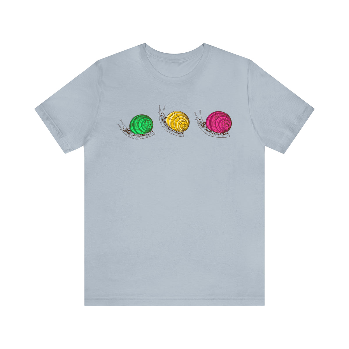 Cute Snail Lover Nature Shirt | Nature Lover Gift | Unisex Jersey Short Sleeve Tee