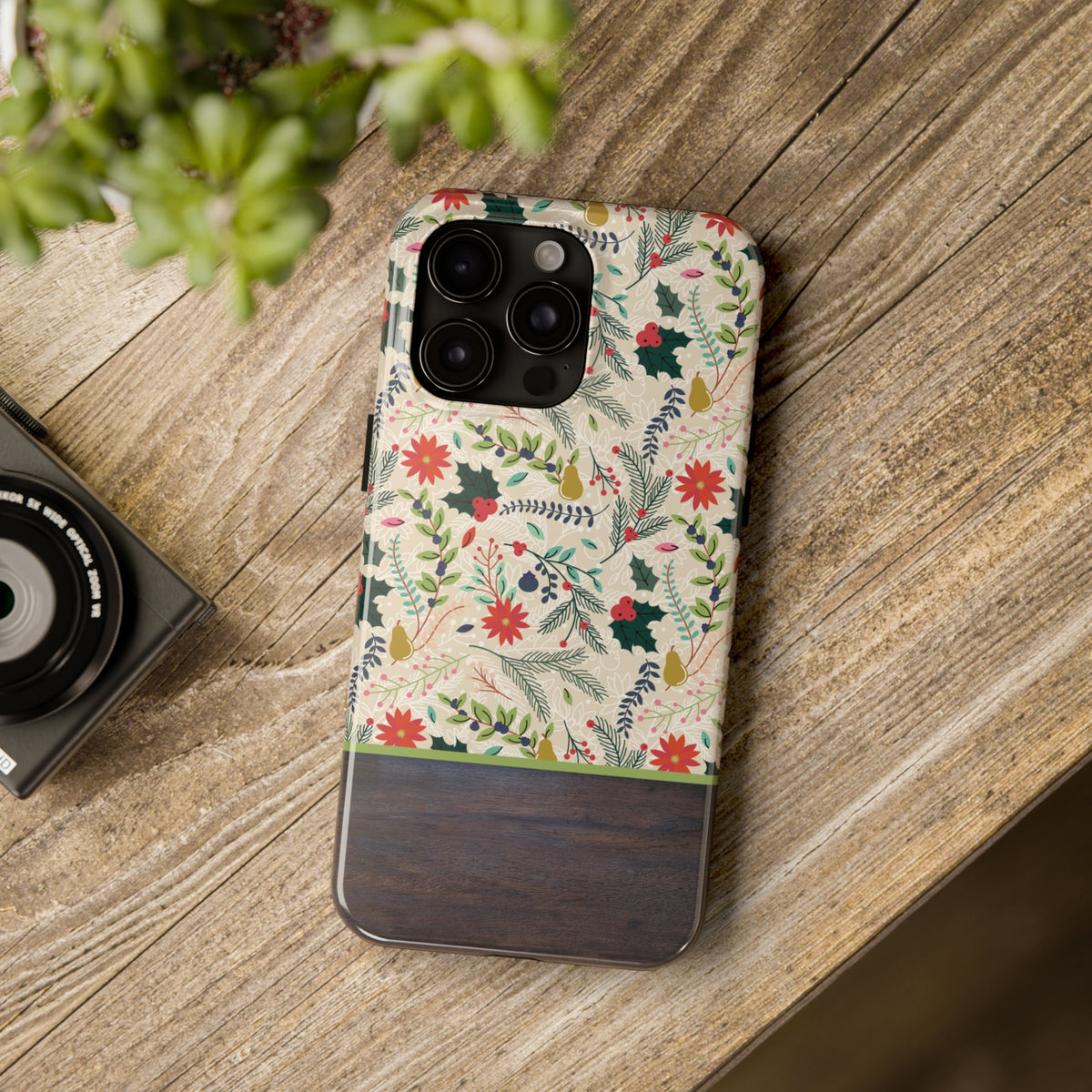 Vintage Christmas iPhone Case | iPhone 15 14 13 12 11 Phone Case