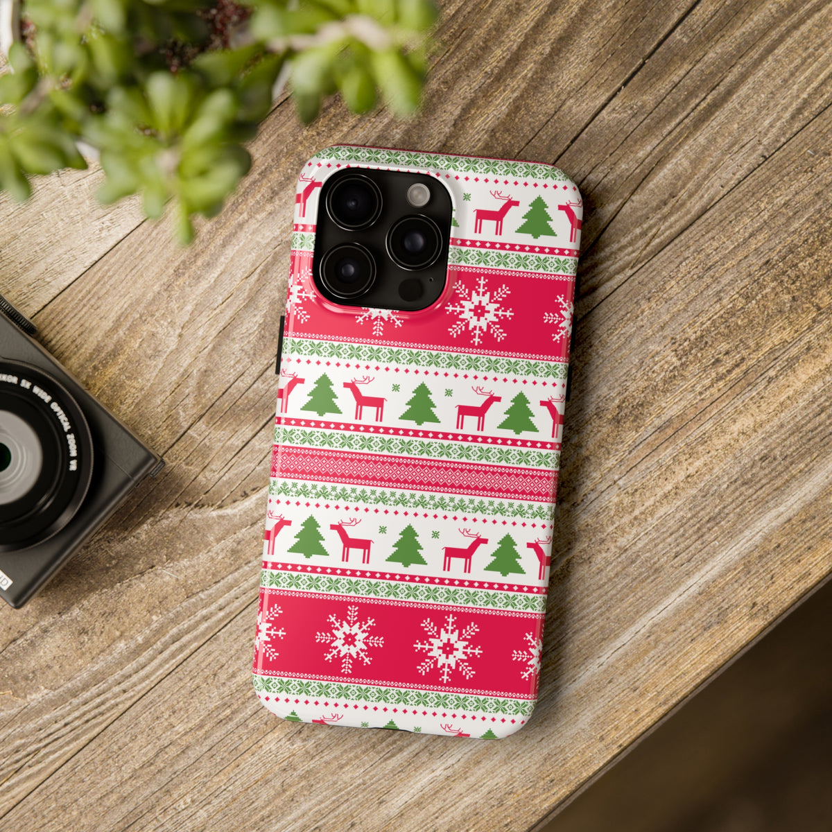 Ugly Christmas Winter iPhone Case | iPhone 15 14 13 12 11 Phone Case