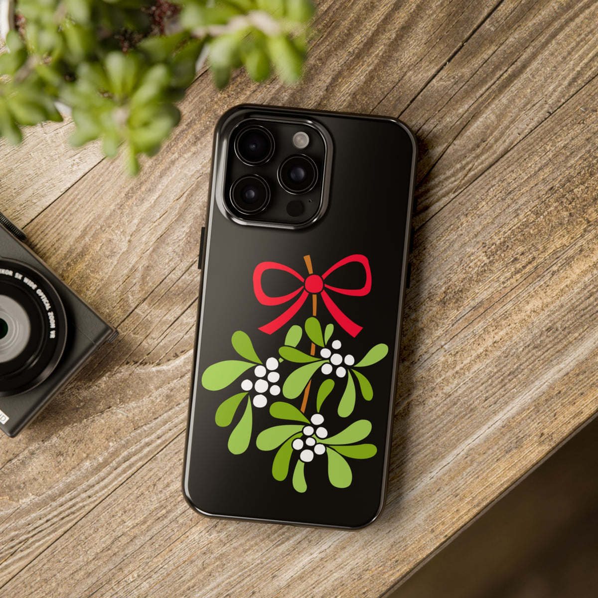 Mistletoe Christmas iPhone Case | iPhone 15 14 13 12 11 Phone Case 