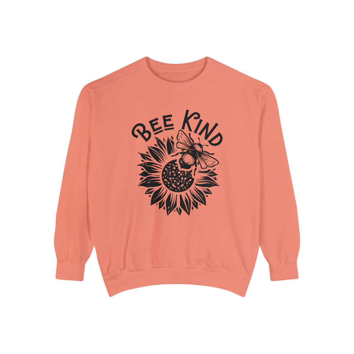 Be Kind Cute Bee Shirt | Bee Lover Gift for Her | Bee Kind T-shirt | Nature Lover Shirt | Kindness Shirt | Unisex Garment-Dyed Sweatshirt