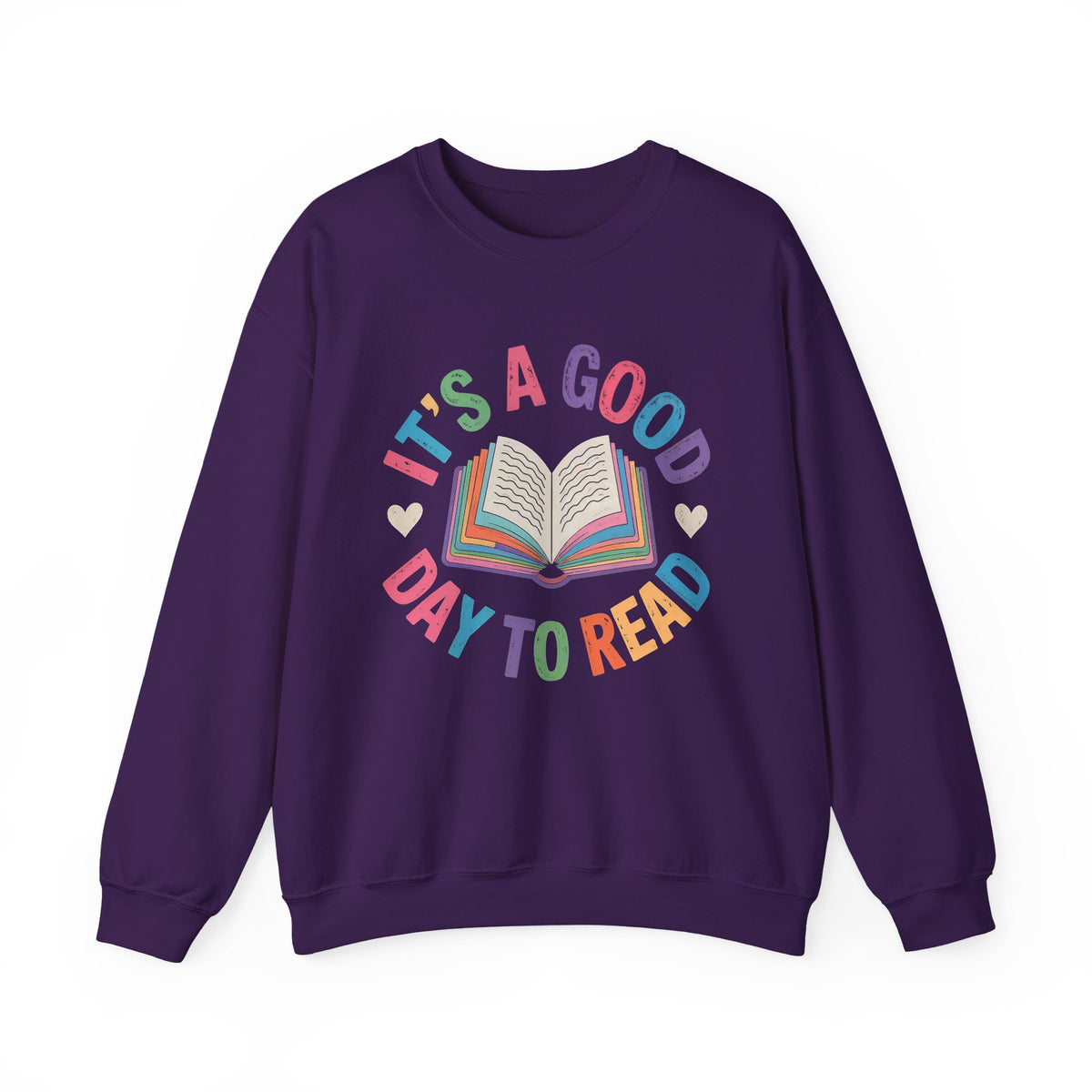 It's a Good Day to Read Cute Bookish Sweatshirt | |  Book Lover Gift | Book Worm Shirt | Book Nerd Shirt | Unisex Crewneck Sweatshirt