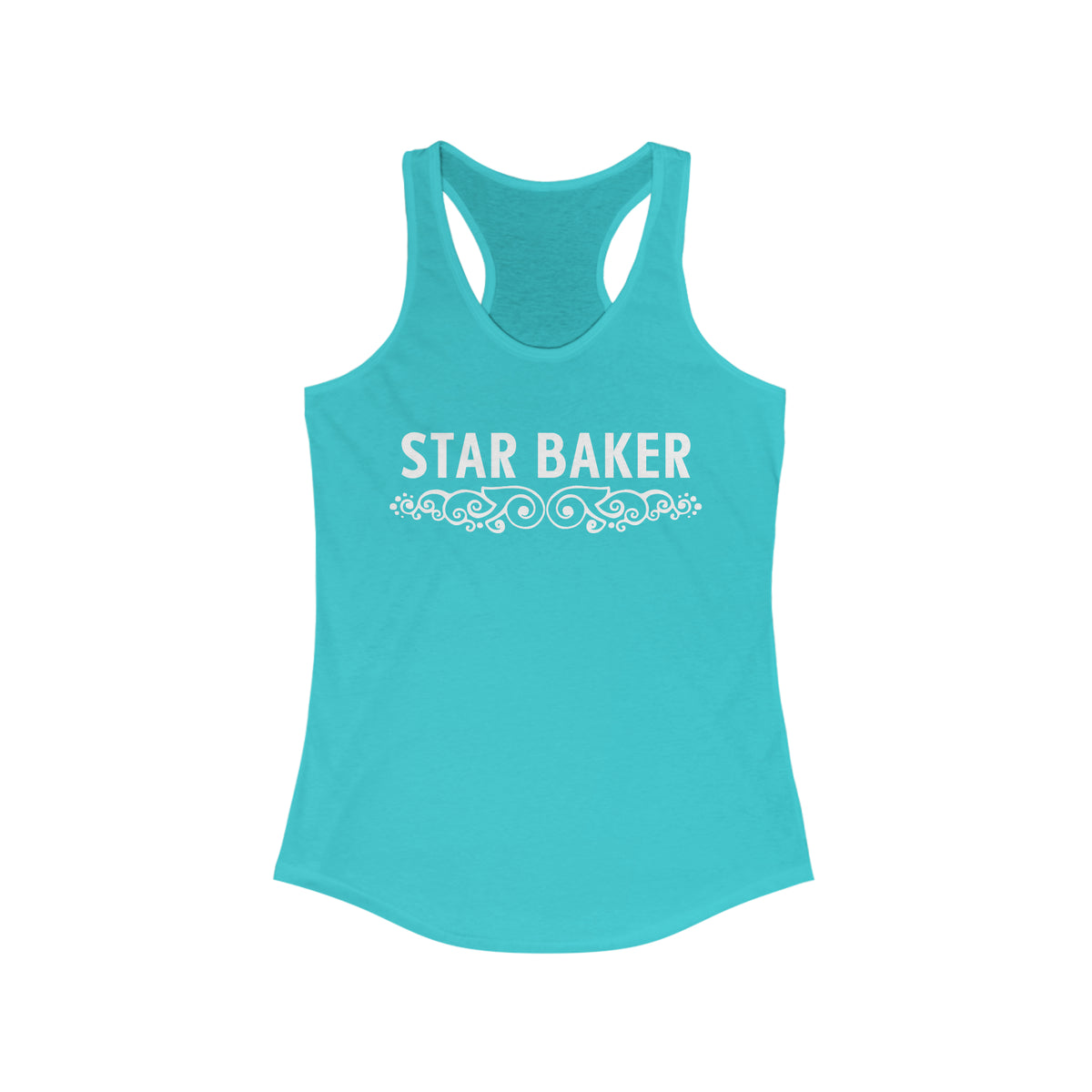 Star Baker British Baking Shirt | Baker Gifts | Women's Slim-fit Racerback Tank Top