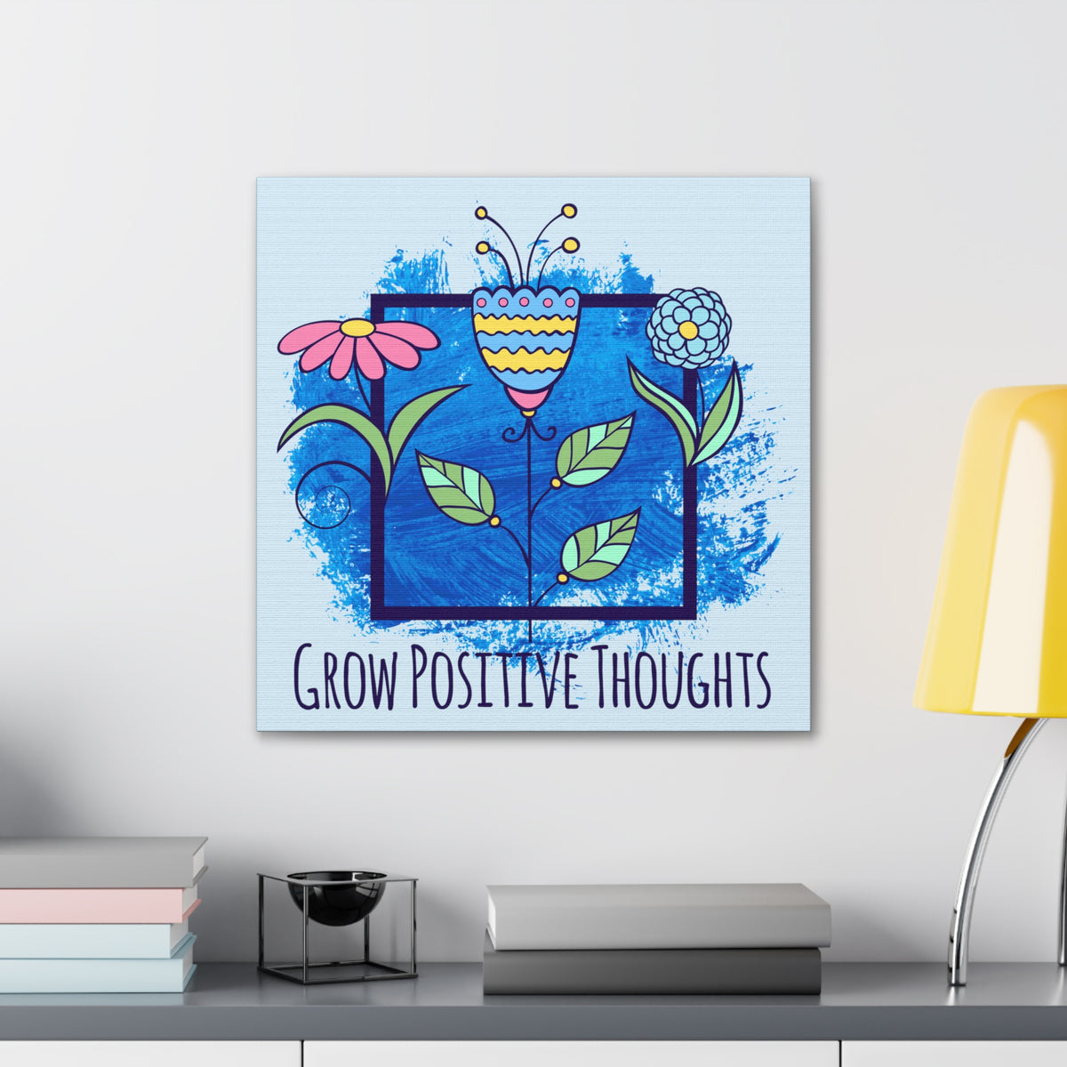 Positive Thoughts School Psychologist Wall Art