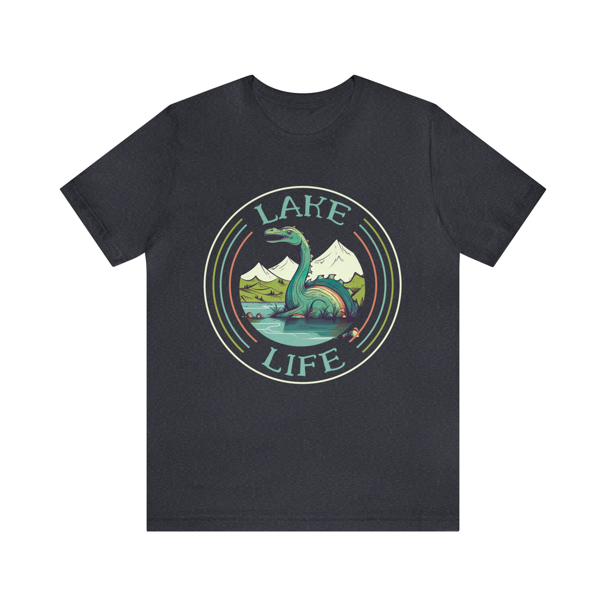 Loch Ness Monster Funny Lake Life Shirt | Lake Vacation Shirt | Lake House Gift | Unisex Jersey T-shirt