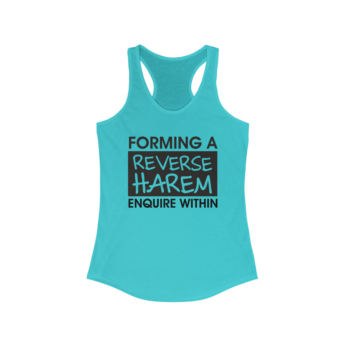 Reverse Harem Romance Book Reader Shirt | Book Lover Gift | Women's Ideal Racerback Tank