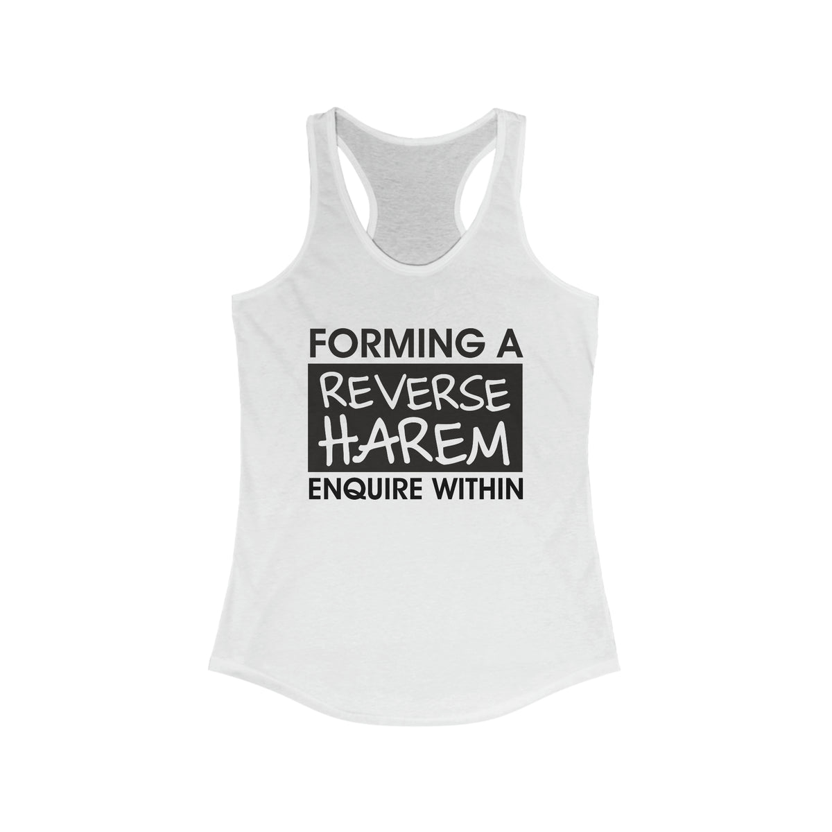 Reverse Harem Romance Book Reader Shirt | Book Lover Gift | Women's Ideal Racerback Tank