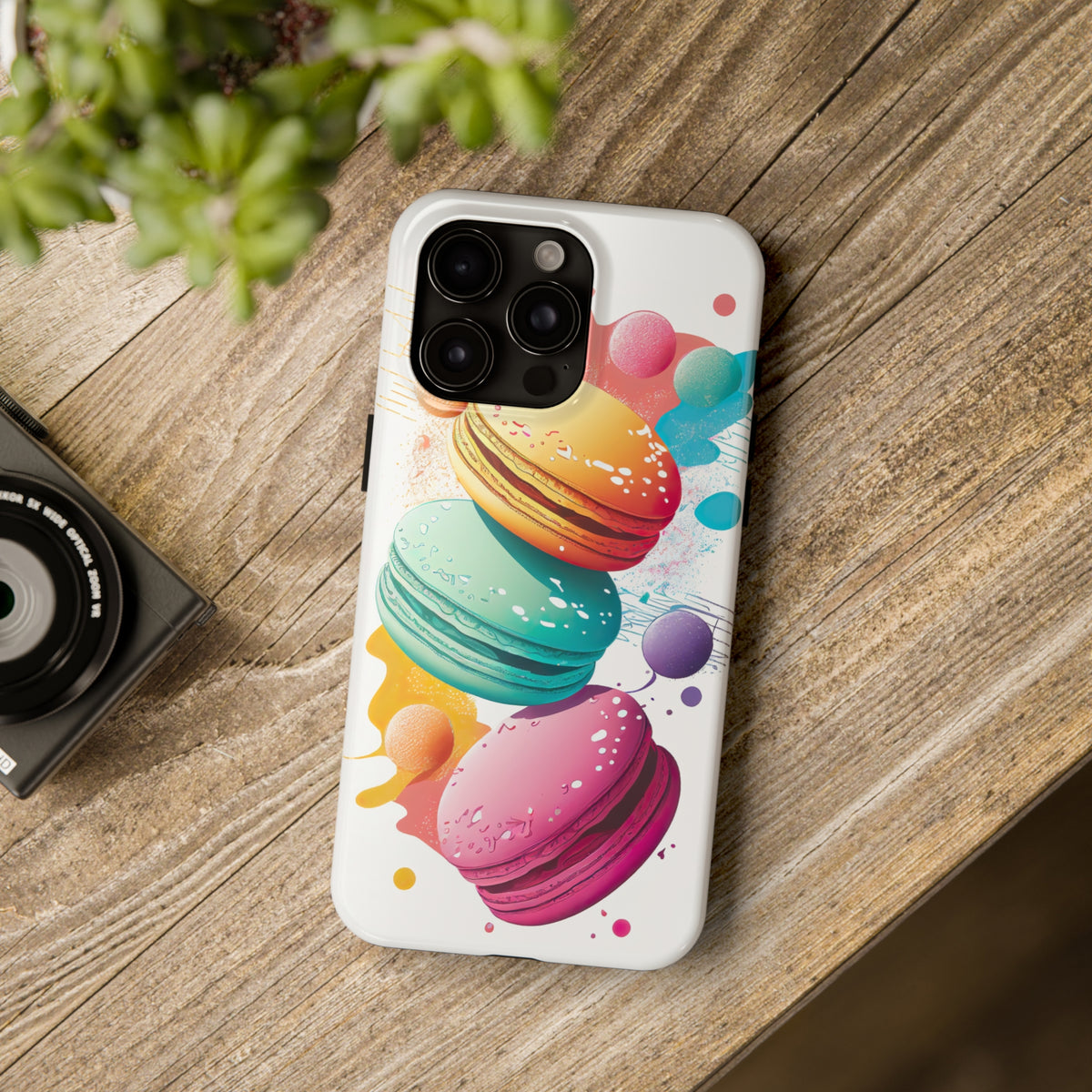 French Macaron Cookie iPhone 15 Pro Max Case
