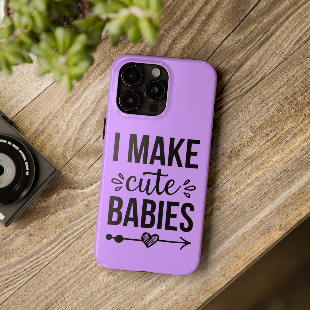 I Make Cute Babies iPhone 15 14 13 12 11 Case (all models)