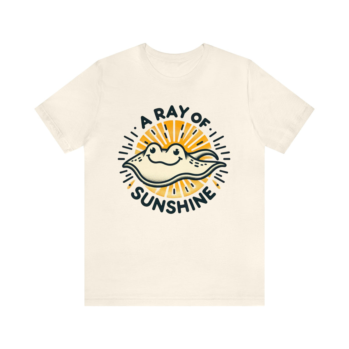 A Ray of Sunshine Cute Stingray Shirt | Surfer Shirt | Ocean Lover Gift  Unisex Jersey T-shirt