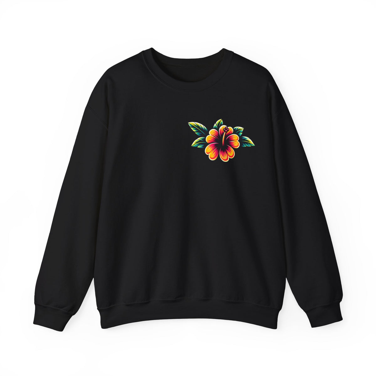 Crowabunga Funny Surfing Crow Shirt | Surfer Shirt | Crow Lover Beach Bum Gift | Bird Lover Surfing Shirt | Unisex Crewneck Sweatshirt