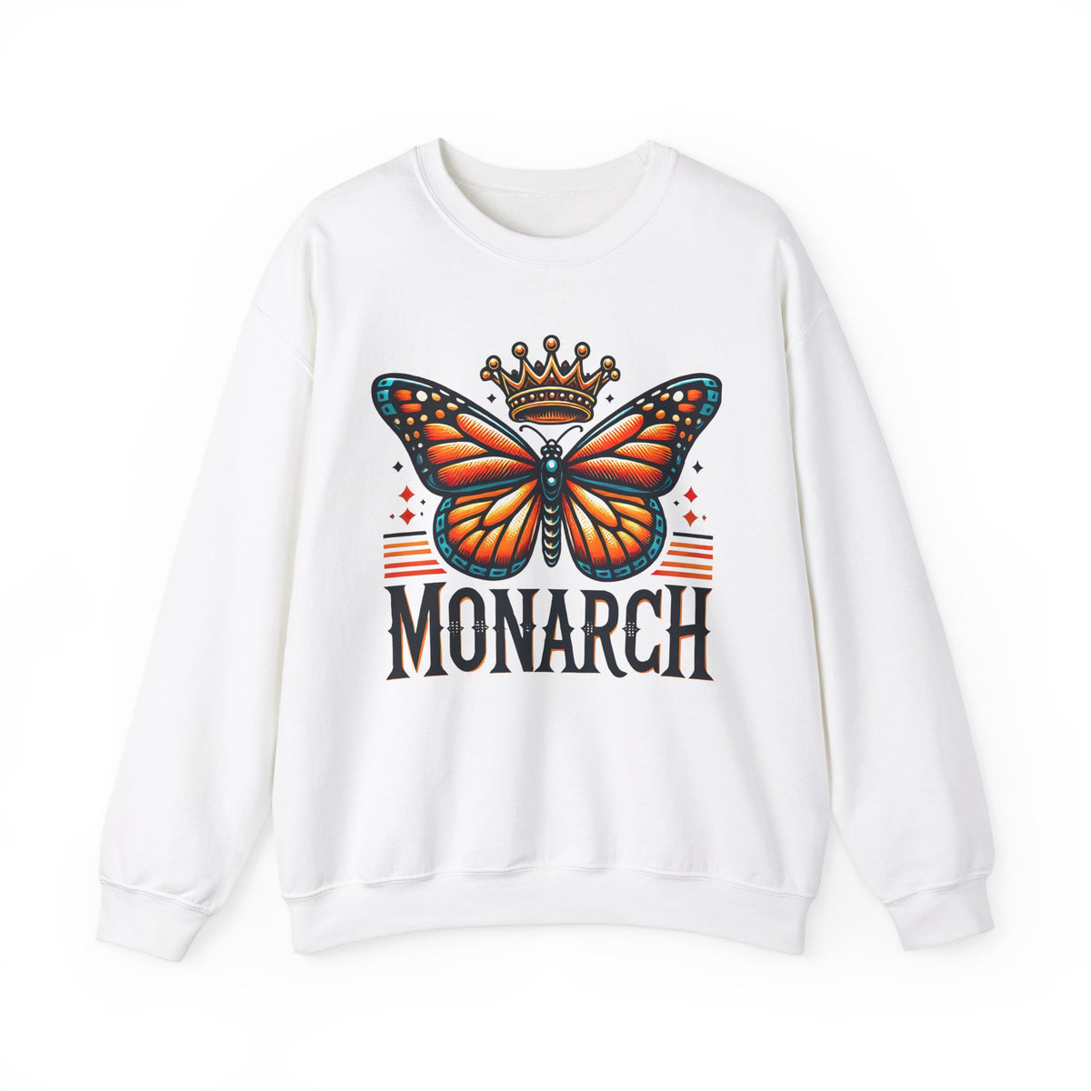 Monarch Butterfly Sweatshirt | Butterfly Garden Shirt | Queen Butterfly Gift | Nature Lover Gift | Unisex Crewneck Sweatshirt