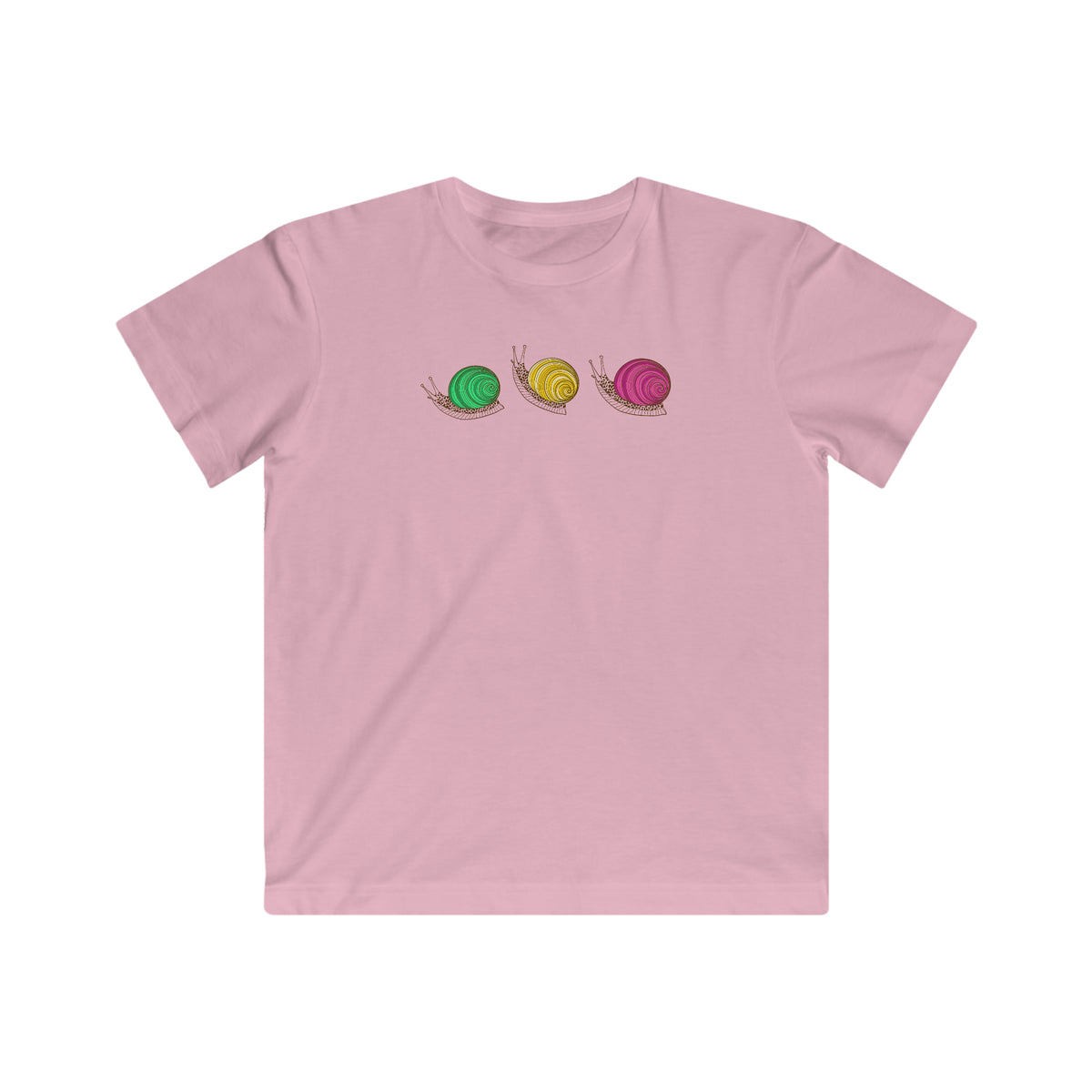 Cute Snail Lover Nature Shirt | Nature Lover Gift | Kids Fine Jersey Tee