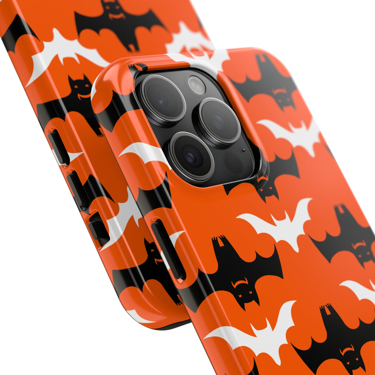 Spooky Halloween Bats iPhone Case | iPhone 15 14 13 12 11 Phone Case | Halloween Gift | Tough Impact-resistant Phone Case